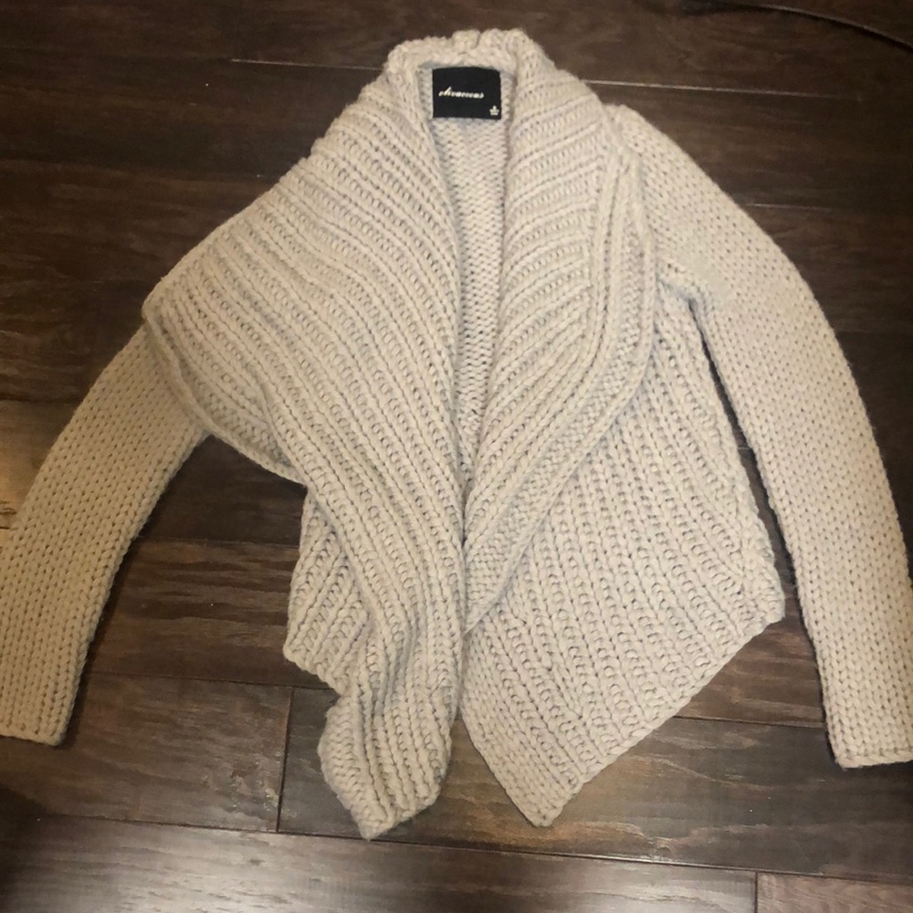 olivacious sweater jacket